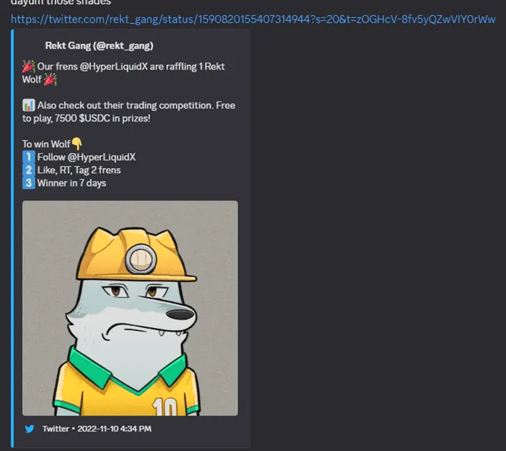 Hyperliquid X account genesis